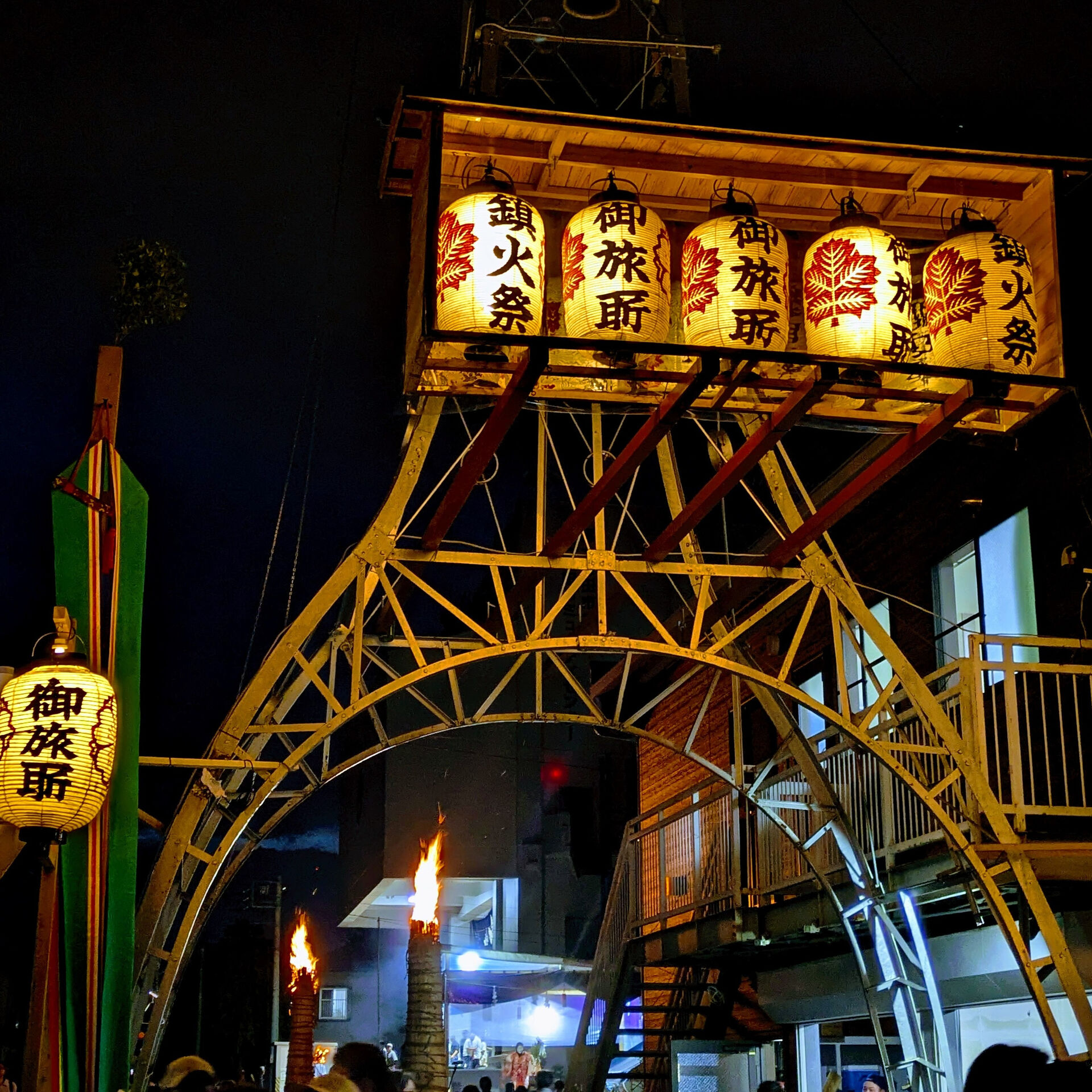 炎に包まれる、富士山のお山じまい🔥🗻「吉田の火祭り（鎮火祭）
